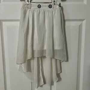 Disneys Girls high low skirt